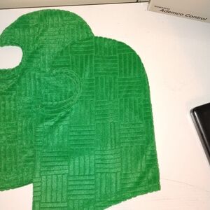 Green Textured Ski mask